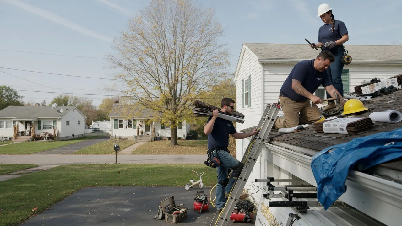 Local Roofing Contractors in Knoxville, IL near me